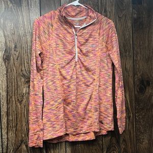 Quarter zip dry fit shirt